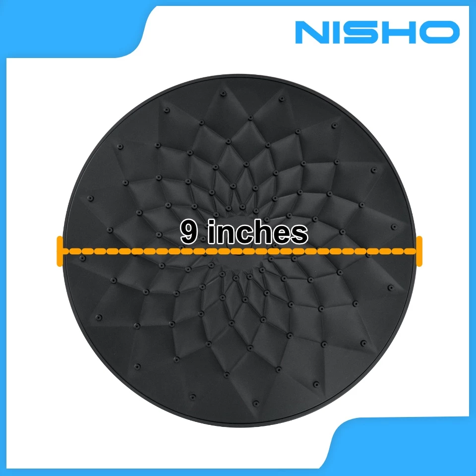 nisho black stainless rain shower full set with abs round head flower design dual water inlet nisho black stainless rain shower full set with abs round head flower design dual water inlet