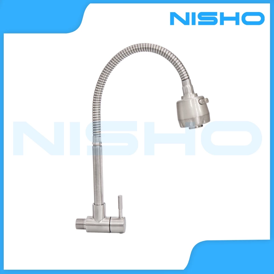 nisho shiro sus304 stainless gooseneck kitchen sink faucet flat type handle arc type bar sink nisho shiro sus304 stainless gooseneck kitchen sink faucet flat type handle arc type bar sink