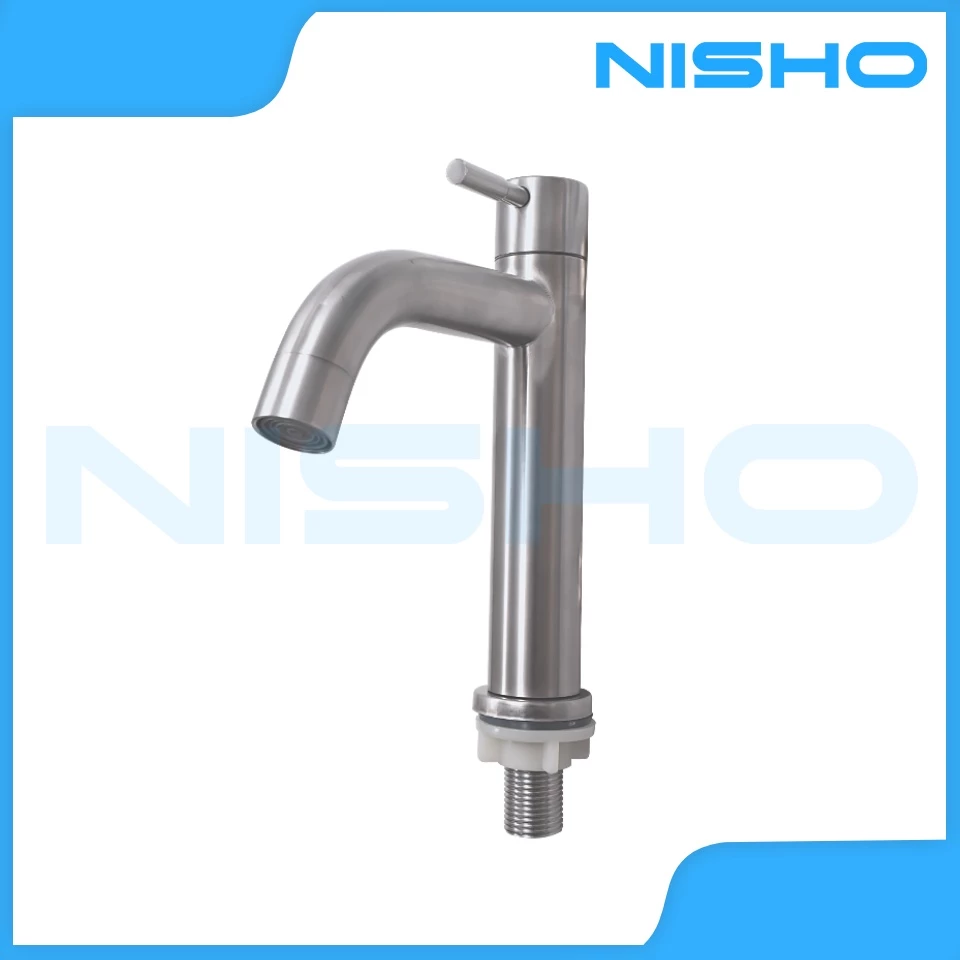 nisho shiro series sus304 stainless hose bibb wall faucet bathroom garden kitchen sink faucet nisho shiro series sus304 stainless hose bibb wall faucet bathroom garden kitchen sink faucet