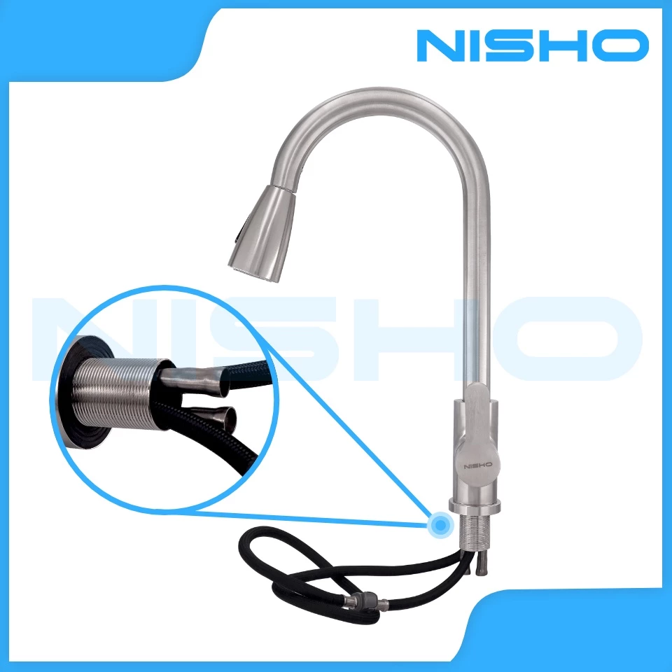 nisho shiro sus304 stainless flexible gooseneck wall type faucet arc type sink gripo horizontal tap nisho shiro sus304 stainless flexible gooseneck wall type faucet arc type sink gripo horizontal tap