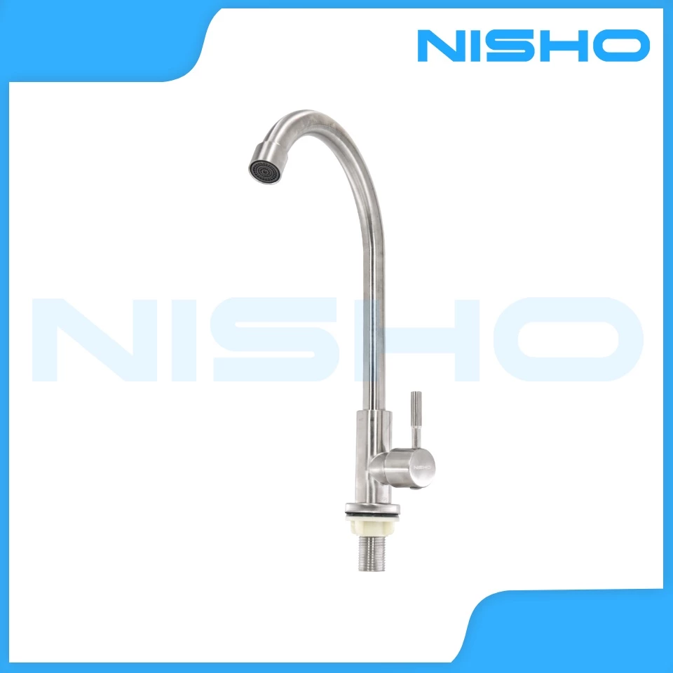 nisho shiro sus304 stainless flexible gooseneck kitchen sink faucet arc bar sink gripo vertical nisho shiro sus304 stainless flexible gooseneck kitchen sink faucet arc bar sink gripo vertical