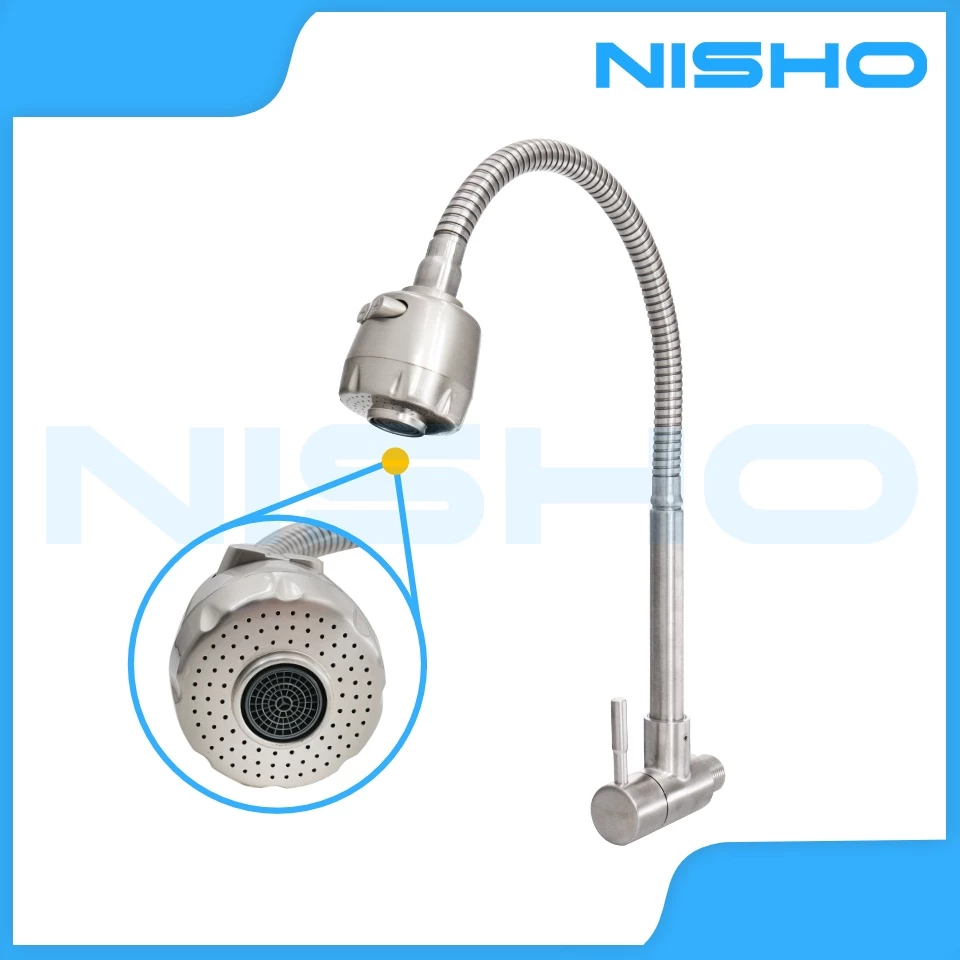 nisho shiro sus304 stainless gooseneck kitchen sink faucet flat type handle arc type bar sink nisho shiro sus304 stainless gooseneck kitchen sink faucet flat type handle arc type bar sink