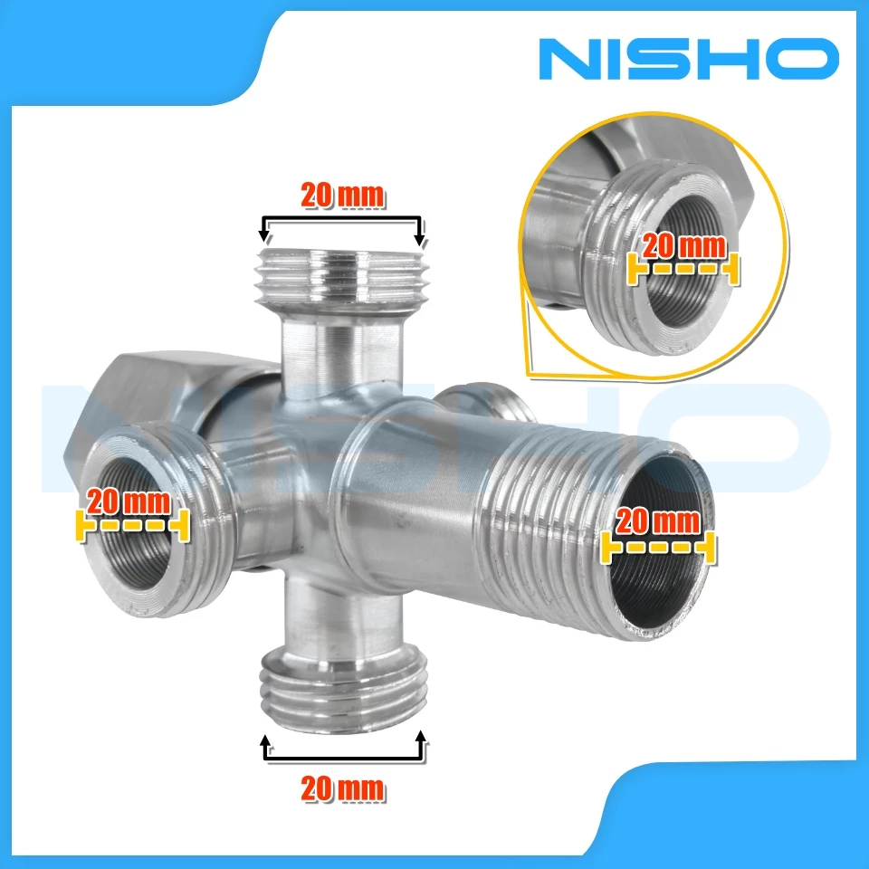 nisho shiro series sus304 stainless 4 way angle valve bathroom water inlet sink tap high quality nisho shiro series sus304 stainless 4 way angle valve bathroom water inlet sink tap high quality
