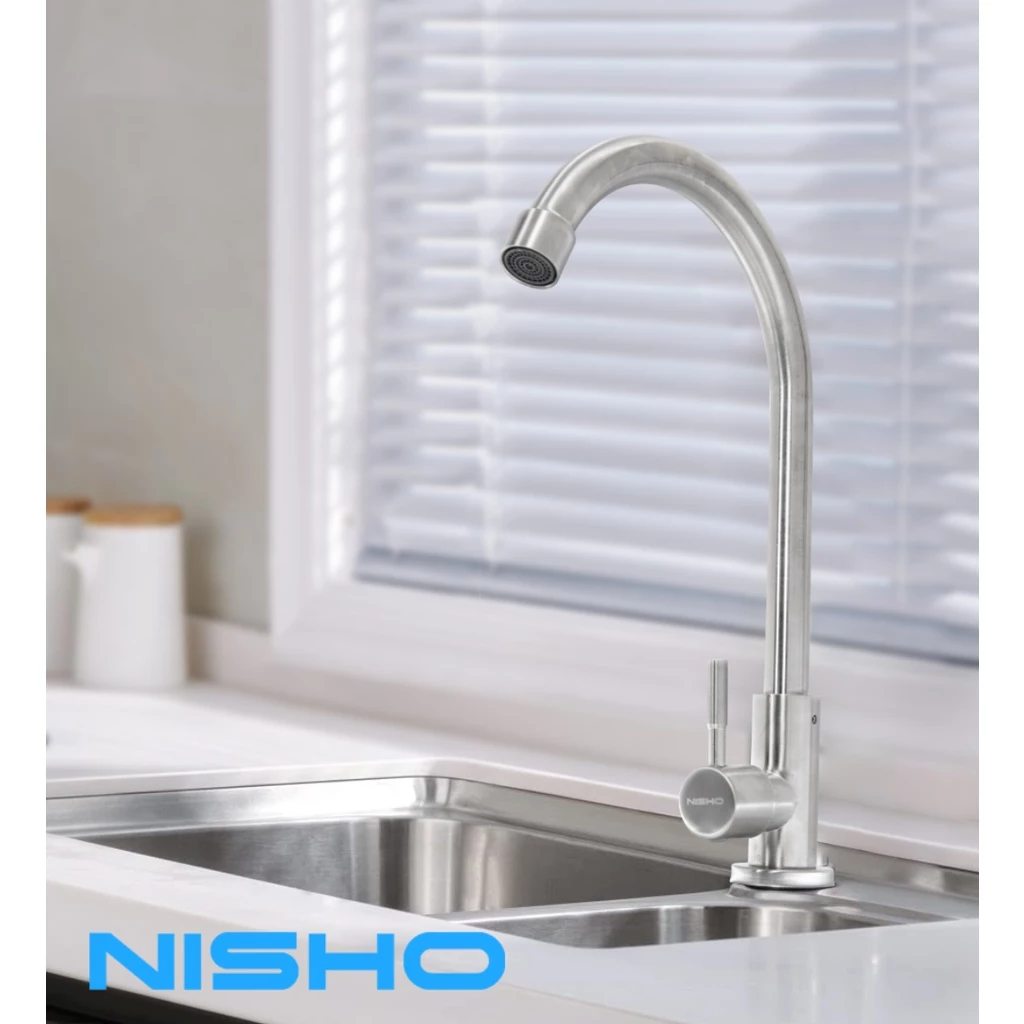 nisho shiro sus304 stainless flexible gooseneck kitchen sink faucet arc bar sink gripo vertical nisho shiro sus304 stainless flexible gooseneck kitchen sink faucet arc bar sink gripo vertical
