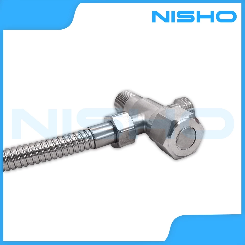 nisho shiro series sus304 stainless 2 way angle valve bathroom water inlet sink tap high quality nisho shiro series sus304 stainless 2 way angle valve bathroom water inlet sink tap high quality