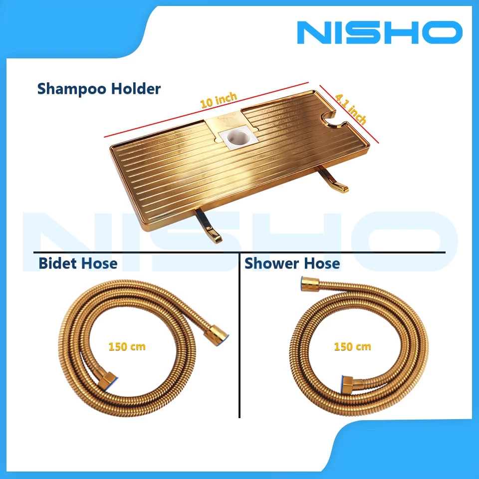 nisho kurogane series stainless rain shower set with abs square head dual water inlet full set nisho kurogane series stainless rain shower set with abs square head dual water inlet full set