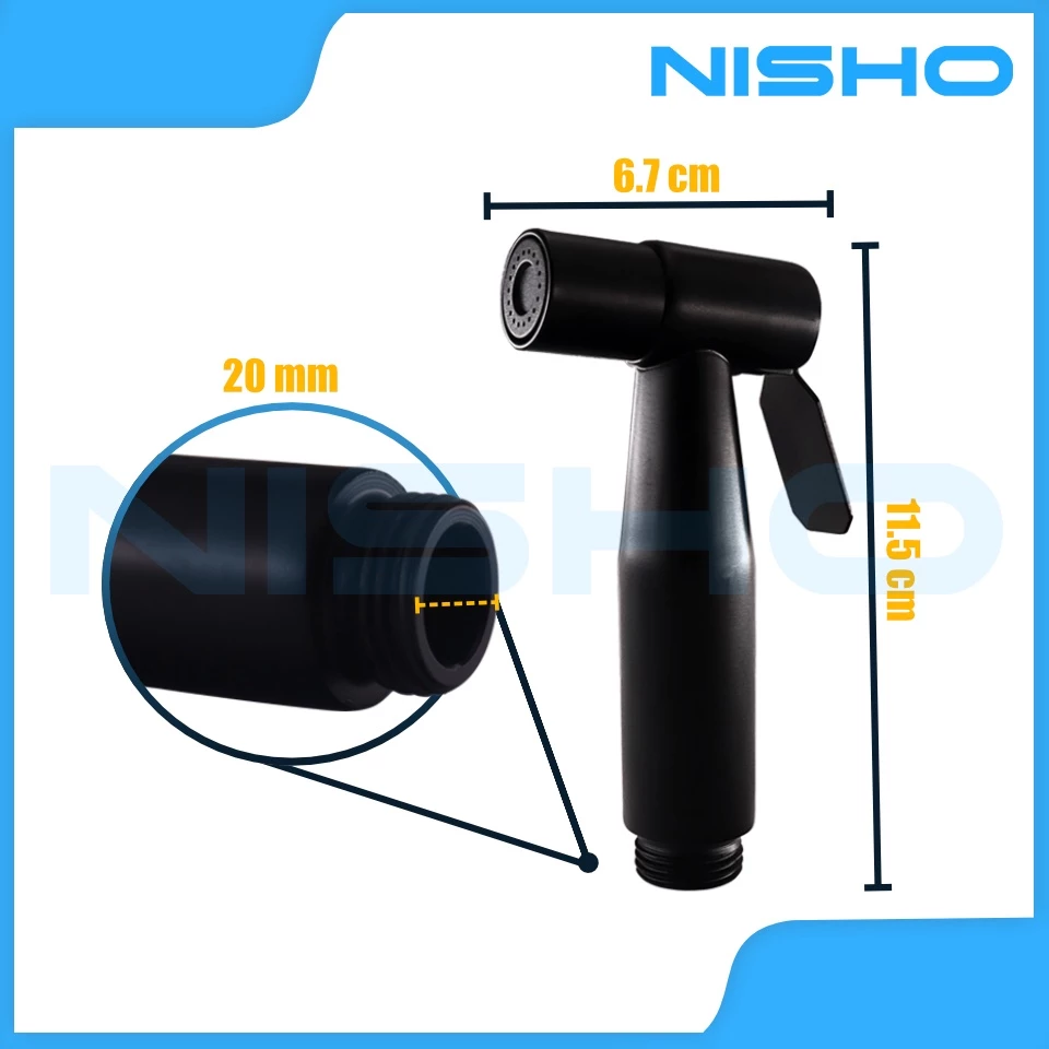 nisho black series sus 304 stainless handheld bidet spray complete set toilet kitchen sprayer nisho black series sus 304 stainless handheld bidet spray complete set toilet kitchen sprayer