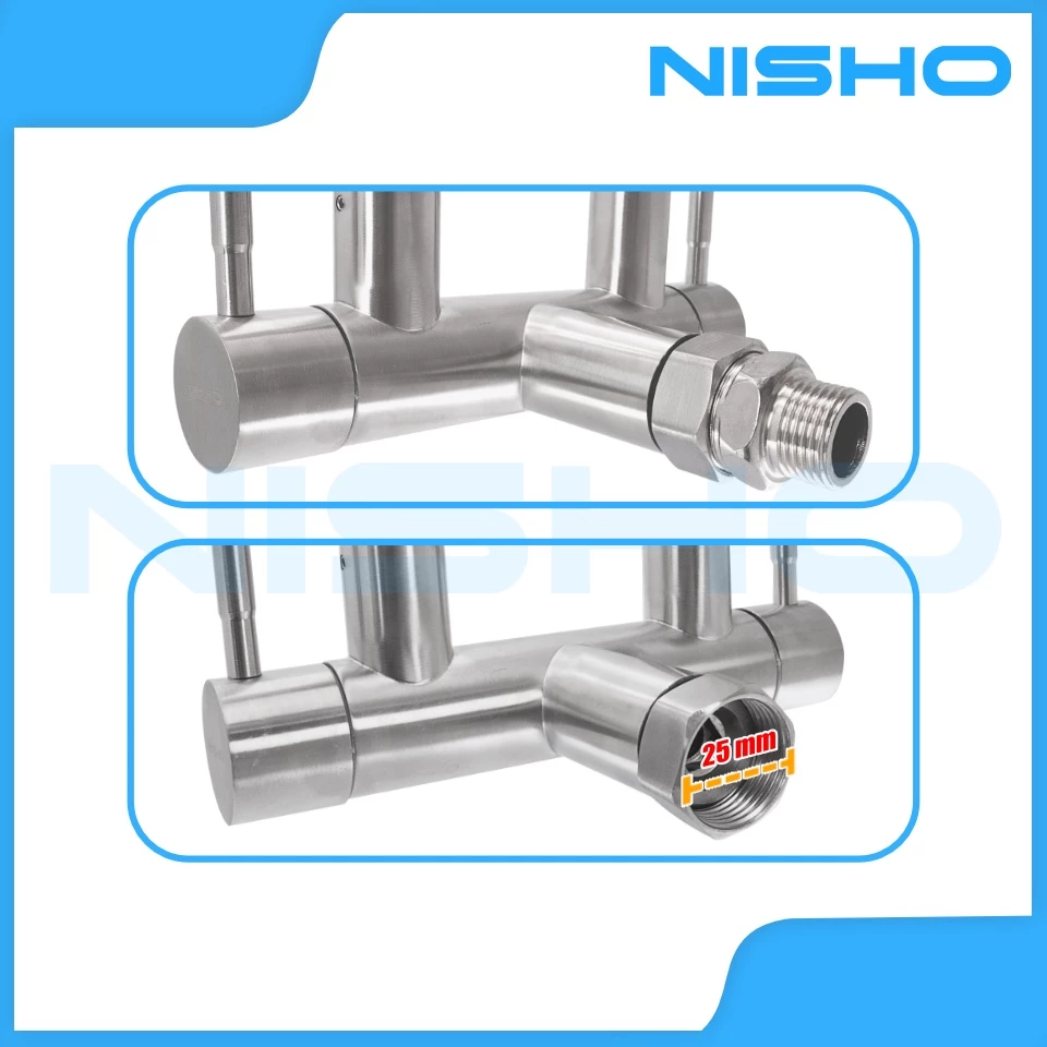 nisho shiro sus304 stainless flexible gooseneck twin dual wall faucet single water tap kitchen nisho shiro sus304 stainless flexible gooseneck twin dual wall faucet single water tap kitchen