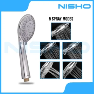 nisho sagami abs handheld telephone shower head round