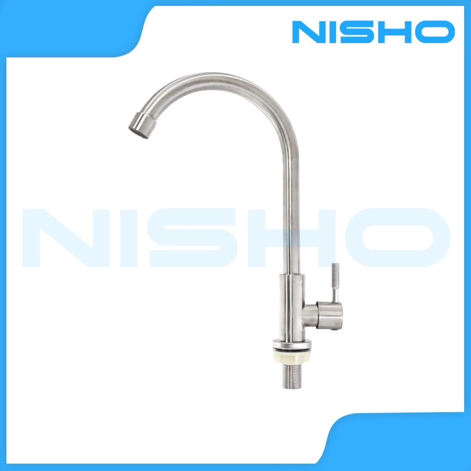nisho shiro sus304 stainless flexible gooseneck kitchen sink faucet arc bar sink gripo vertical nisho shiro sus304 stainless flexible gooseneck kitchen sink faucet arc bar sink gripo vertical
