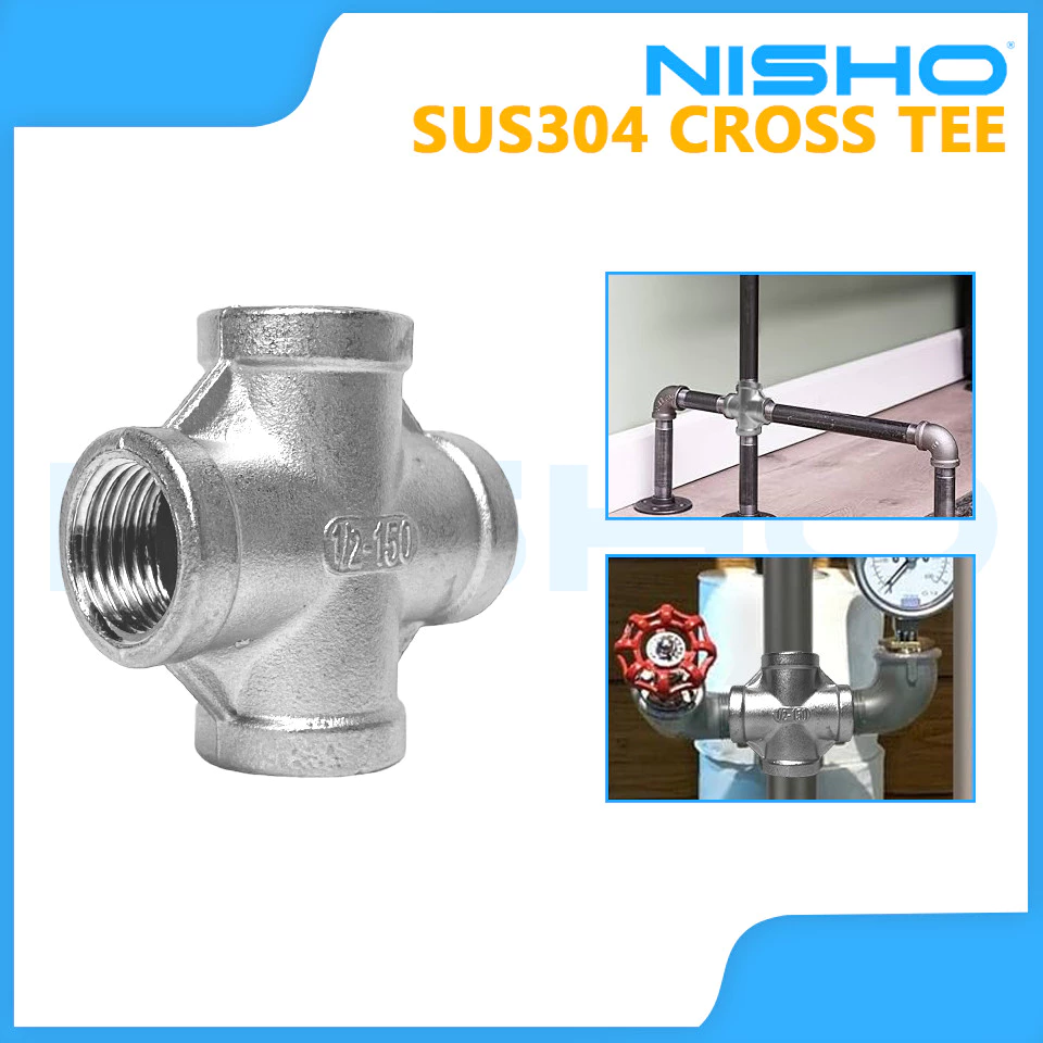 nisho sus304 stainless corner elbow 3 way pipe fitting plumbing accessories 1/2 nps 20mm ns ce3112 nisho sus304 stainless corner elbow 3 way pipe fitting plumbing accessories 1/2 nps 20mm ns ce3112