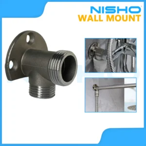 nisho sus304 shower faucet extension external inlet wall mount connector ns sm3212