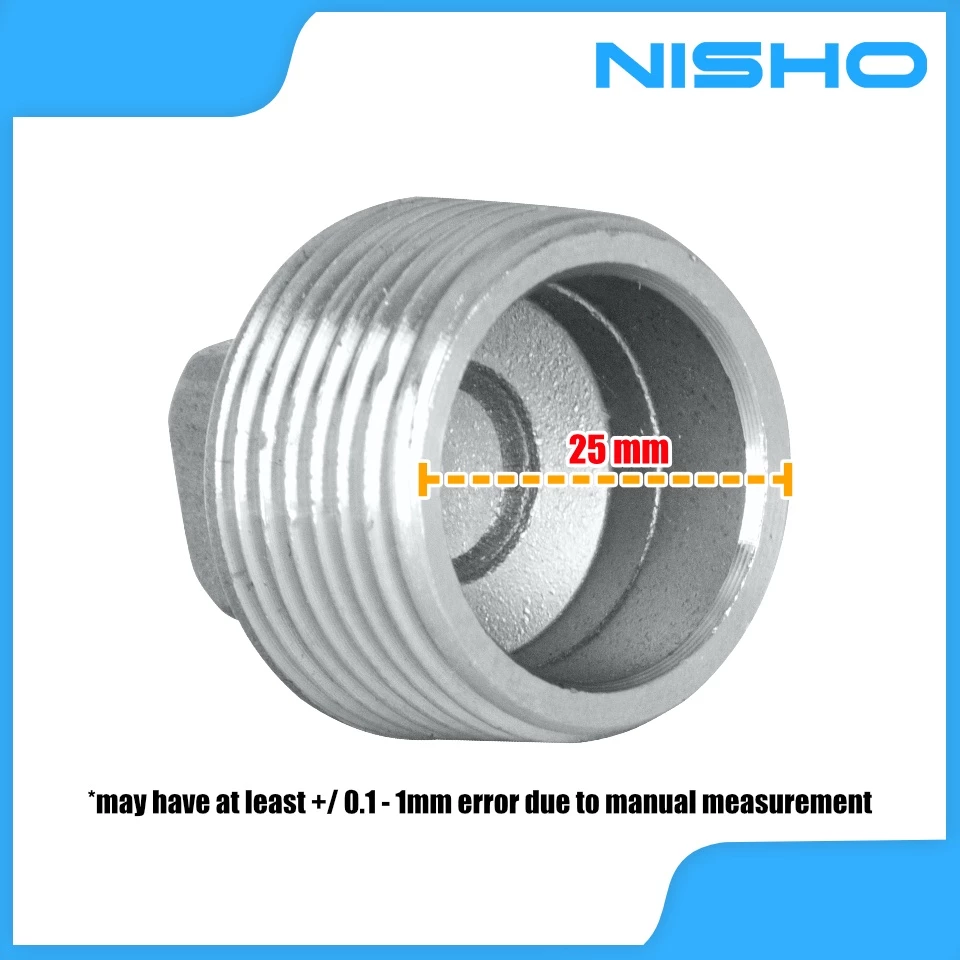 nisho sus304 stainless plug connector adapter pipe fittings plumbing accessories nisho sus304 stainless plug connector adapter pipe fittings plumbing accessories
